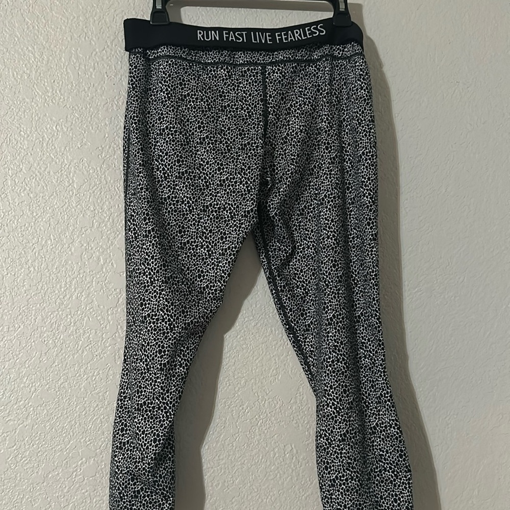 Nike Dri Fit leopard running leggings